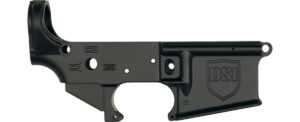 DSI FORGED AR-15 STRIPPED RECEIVER - OPEN TRIGGER GUARD